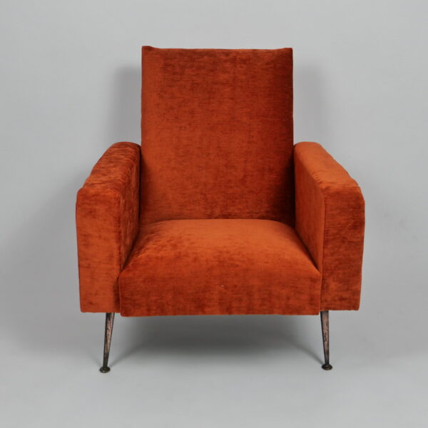 Fauteuil années 50 TerraCotta – Image 2